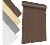 Voile d'ombrage Carrée 250 x 300 cm Rectangle, Protection des Rayons UV, Résistant, Voiles Ombrages Multi Couleur et Taille pour Patio Jardin Terrasse Extérieur Balcon, Marron