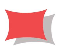 Voile d'ombrage carrée 3,6 x 3,6 m - Perméable à l'eau - Pour balcon, terrasse, jardin, trampoline, pergola, camping-car, protection UV pour extérieur