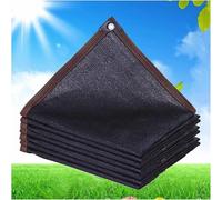 Voile d'ombrage Carrée 5x5 Voile Dombrage Toile Ombrage Extérieur Carré 4x4 Filets de Balcon Filet de Protection Contre Le Vent,Black-3.0x3.0m