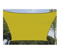 Voile d'ombrage carrée PROVENCE OUTILLAGE - Vert - 5 x 5 m - Tissu aéré hydrofuge - Protection anti-UV
