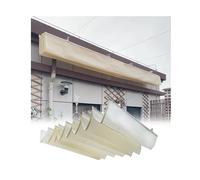 Voile d'ombrage de rechange en forme de U - Voile d'ombrage rétractable pour pergola extérieur, terrasse de balcon, couverture d'ombrage coulissante