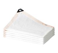 Voile d'ombrage d'extérieur en tissu respirant avec protection UV 70 % pour jardin, serre, plantes, 4 x 5 m, pare-soleil perforé pour une protection solaire ultime