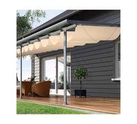 Voile d'ombrage d'extérieur - Pare-soleil de qualité supérieure pour pergolas et jardin, protection UV et ventilation pour véranda et terrasse, 1,1 x 20 m