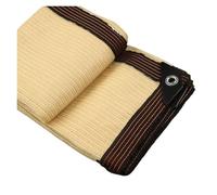 Voile d'ombrage en polyéthylène haute densité 150 g/m² - Anti-UV - Pour balcon, camping et terrasse - Noir - 2 x 2,5 m