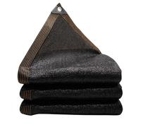 Voile d'ombrage en polyéthylène haute densité 2 x 7,5 m avec œillets, protection UV à 85 %, pour serres, balcons, jardins et cours, protection contre le vent, protection solaire extérieure