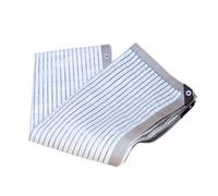 Voile d'ombrage en tissu avec œillets Protection solaire 75 % Disponible en 2 x 2 m 2 x 5 m 3 x 3 x 4 m 4 x 7 m Pour terrasse, piscine et plantes