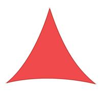 Voile d'ombrage en tissu - Pare-soleil toutes saisons pour terrasse, design triangulaire avec cordes et anneaux en D en acier inoxydable pour jardin, pelouse et jardin