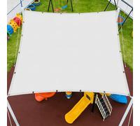 Voile d'ombrage Étanche 1.6 x 4 m Plusieurs Tailles et Coloris Voile d'ombrage Imperméable Carré Multi Couleur Taille Toiles pour Patio Balcon Jardin Terrasse Extérieur, Blanc