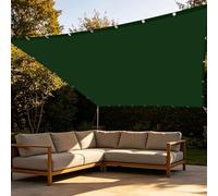 Voile d'ombrage Étanche 2.5 x 4.5 m D'Ombrages UV Protection Voile D’Ombrage Multi Couleur Taille Toiles pour Patio Jardin Terrasse Extérieur Balcon, Vert Foncé