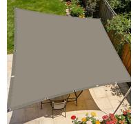 Voile d'ombrage Étanche 50 x 140 cm D'Ombrages UV Protection Voile d'ombrage Toile Rectangulaire Multi Couleur Taille Toiles pour Patio Jardin Terrasse Extérieur, Sable, Taupe