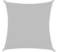 Voile d'ombrage étanche à l'eau Protection solaire Protection contre le vent Protection UV carrée 5x5m