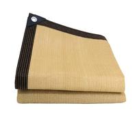 Voile D'ombrage,Filet D'ombrage avec 85% RevêTement De Terrasse Perforé éPais Et Dense Pergola Ou Pavillon Toile D'Ombrages Respirante,Yellow,2x2m