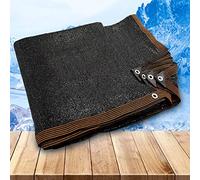 Voile d'ombrage, Filet D'ombrage de Jardin 70% Filet D'ombrage Noir Extérieur Abat-Jour en Maille de Soleil pour Cour Terrasse Plante Abri D'auto Filet D'ombrage Agricole D'été (4x6m/13.12x19.68ft)