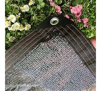Voile d'ombrage, Filet D'ombrage Extérieur Toile Ombrage HDPE Respirant Protection Rayons 50% UV Tissu Dombrage avec Oillets Cour Terrasse Plante Agricole (W4xL6m(13.12x19.69ft))