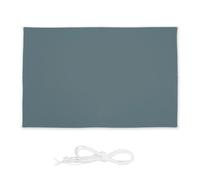 Voile d'ombrage gris ombre balcon Protection solaire Parasol Toile rectangulaire