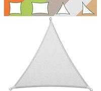 Voile d'ombrage hydrofuge | Blanc | 3x3x3 m
