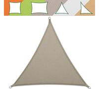 Voile d'ombrage hydrofuge | Gris | 5x5x5 m