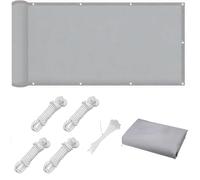 Voile d'ombrage Imperméable 1.2x1.8m,Toile d'ombrage Rectangulaire Toile Ombrage avec Cordes UV Résistant Protection Tissu Oxford Cache Brise Balcon pour Jardin Exterior