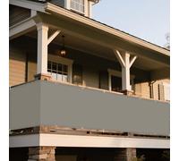 Voile d'ombrage Imperméable 130 x 260 cm Imperméable Protection UV 95% Diffuseur Ombre Protection Soleil avec Le Kit de Fixation pour Jardin Terrasse Camping Sable, Taupe