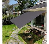 Voile d'ombrage imperméable 185 g/m² en tissu durable avec coins renforcés, idéal pour pergolas, abris auto, terrasses, allées, protection UV et résistance aux intempéries