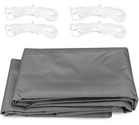 Voile d'ombrage imperméable 2 x 4 m - Protection UV à 98 % pour jardin, plage, terrasse, cour - Auvent pour une ombre instantanée et un confort frais