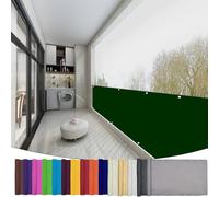 Voile d'ombrage Imperméable 200 x 550 cm Protection Solaire et Anti UV, Multi Couleur et Taille Toile D'Ombrage, Voile Carré pour Plantes de Jardin Terrasses, Vert Foncé