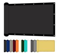 Voile d'ombrage Imperméable 80 x 185 cm UV Protection Voile d'ombrage Terrasse Imperméable Toile Imperméable pour Patio Jardin, Terrasse, Extérieur, Balcon, Noir