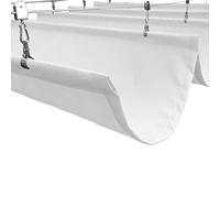 Voile d'ombrage imperméable - Auvent rétractable avec système de poulie pour terrasse, jardin et porche, protection UV et installation facile, parfait pour les espaces extérieurs