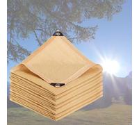 Voile d'ombrage imperméable de 3 x 4 m à 8 x 10 m - Protection UV à 90 % - Pour jardin, terrasse, terrasse, jardin, piscine et terrasse (4 x 12 m)