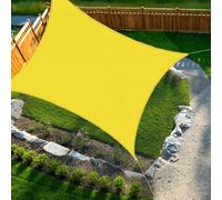 Voile d'ombrage imperméable de 9,6 x 91,1 cm, résistante aux UV, housse de terrasse respirante, parfaite pour tonnelle de jardin, ombre pour piscine et terrasse, installation facile
