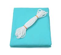 Voile d'ombrage imperméable et anti-UV - Protection UV à 98 % pour jardin, terrasse, jardin, balcon - Disponible en bleu - Tailles 2 m/3 m/4 m/5 m - Idéal pour l'extérieur en été