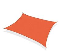 Voile d'ombrage imperméable et respirant de 3 x 3 m - Protection UV à 95 % - Indéchirable - Pour terrasse, jardin, pelouse - Solution idéale pour protéger du soleil