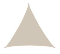 Voile D'ombrage Imperméable Protection UV en Tissu Oxford Toutes Saisons for Terrasse Cour Jardin Et Protection Solaire Extérieure(Beige)