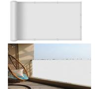 Voile d'ombrage Imperméable Rectangulaire 180 x 230 cm, Imperméable, Robuste, avec Cordons Voile Ombrage pour en Plein Air Voiles d'ombrage Jardin, pour Jardin, Balcon, Blanc