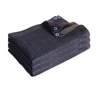 Voile d'ombrage Imperméable Rectangulaire 2x3 Toile d'ombrage Rectangulaire 2x4 Jardin des Fleurs Serre Grange ou Chenil Toit Couvre,black-6x7m