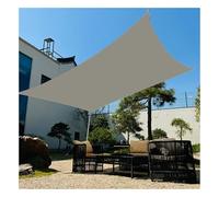 Voile d'ombrage incurvée, auvent extérieur en Tissu for Patio, Coins et Bords renforcés for Jardin, terrasse, abri Voiture, pelouse(3x4meter)