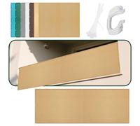 Voile d'ombrage Jardin 160 x 230 cm Protection des Rayons 98% UV Toile d'ombrage Résistant à La Pluie Respirante HDPE pour Jardin Terrasse Balcon Extérieur, Jaune Sable