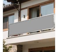 Voile d'ombrage Jardin 190 x 335 cm Bloque 98% Rayons UV Rayons Toile d'ombrage Extérieur avec Cordons pour Potager Serre Terrasse Patio Jardin, Gris Clair