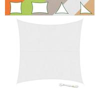 Voile d'ombrage - KARAT - 3 x 3 m - Hydrofuge - Protection anti-UV - Tissu HDPE