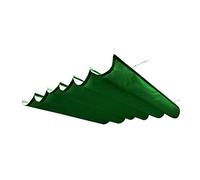 Voile d'ombrage ondulée rétractable Ultra-résistante | Protection Solaire pour Jardin, terrasse et tonnelle | Auvent résistant aux UV | Dimensions : 0,9 m x 15 m / 2,95 m x 49,21 pi