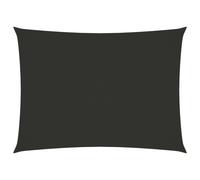 Voile D'ombrage Parasol Tissu Oxford Rectangulaire 2,5 X 4 M Anthracite Helloshop26 02_0009563 Multicolore