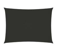 Voile D'ombrage Parasol Tissu Oxford Rectangulaire 2,5 X 4 M Anthracite Helloshop26 02_0009563 Multicolore