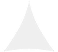 Voile D'ombrage Parasol Tissu Oxford Triangulaire 4 X 5 X 5 M Blanc Helloshop26 02_0009888 Multicolore