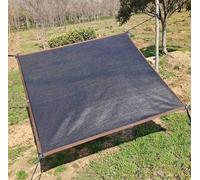 Voile d'ombrage Pergola à angle droit Filet d'ombrage 90 % filet Bâche en maille renforcée Protection solaire pour jardin, pergola, Plante Balcon Cour, Noir-3 x 4 m