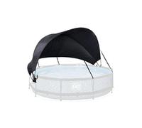 Voile d'Ombrage pour Piscine EXIT Toys - Universel - Protection Contre Les Rayons UV - Ouverture et Fermeture Faciles - Léger et Déperlant - pour Piscines - ø360cm