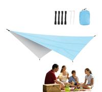 Voile D'ombrage Plage Protection Solaire Légère à Blocage UV