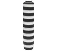 Voile d'ombrage pour balcon, auvent, panneau de clôture anthracite et blanc, 2 x 10 m, polyéthylène haute densité, 75 g/m², pour pelouse, terrasse, environnement de piscine