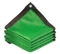 Voile d'ombrage pour extérieur, protection UV avec auvent, bâche rectangulaire respirante avec œillets et cordes, idéal pour terrasse, jardin, balcon, camping, 600 x 1000 cm, vert