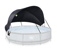 Voile d'Ombrage pour Piscine EXIT Toys - Universel - Protection Contre Les Rayons UV - Ouverture et Fermeture Faciles - Léger et Déperlant - pour Piscines - ø360cm