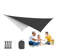 Voile d'ombrage,protection UV auvent pour abris et auvent - tissu occultant pour extérieur, pour jardin, balcon, camping, pique-nique, activités de plein air